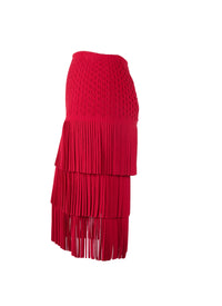 Jupe Apache en laine mélangée - Rouge