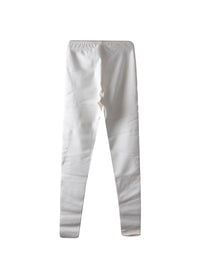 Legging Stretch en laine - Blanc Nacre
