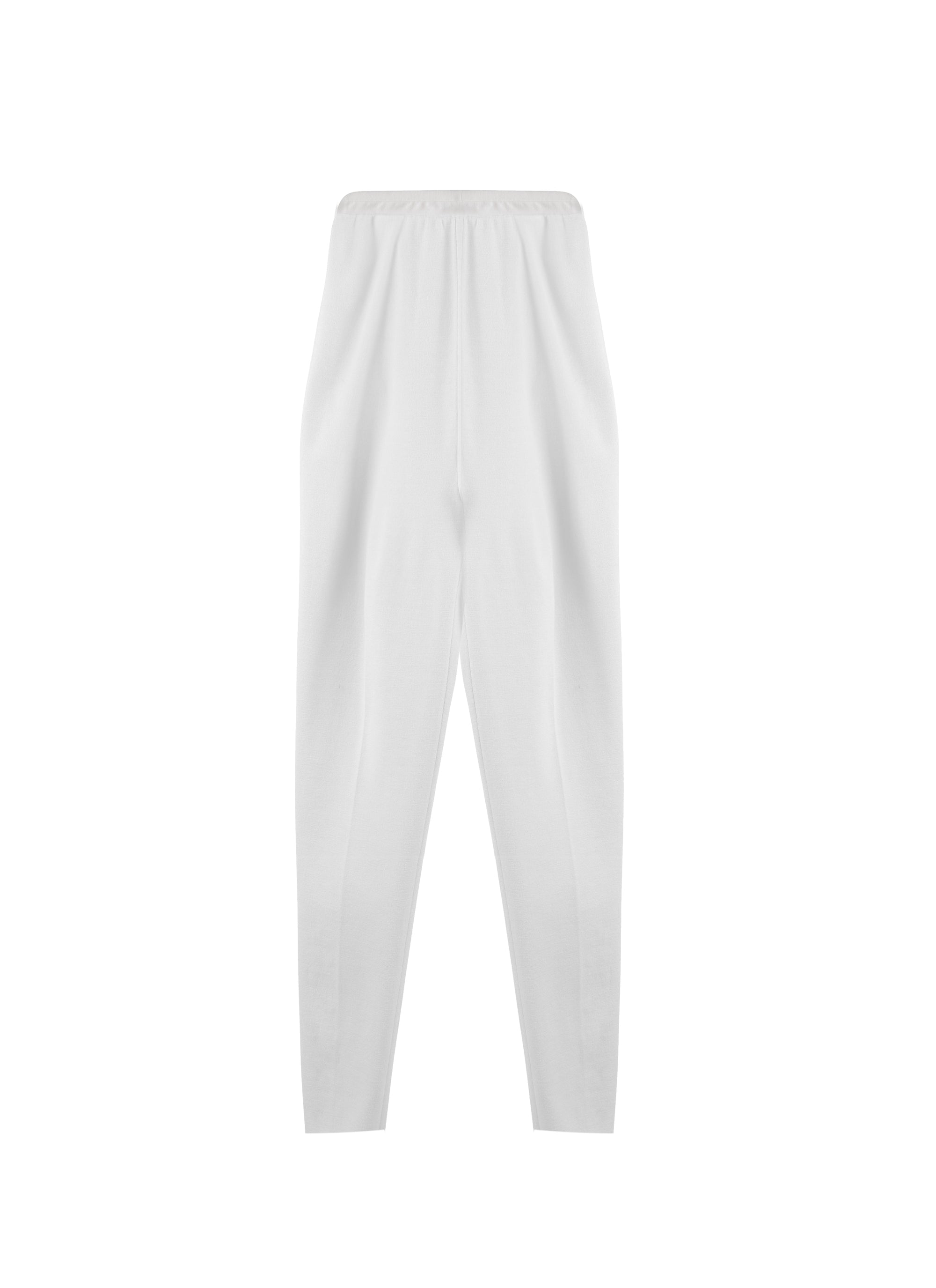 Legging Stretch en laine - Blanc