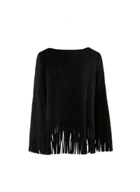 Long-sleeved jumper - Charcoal Black