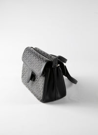 Leather farm bag - Intense Black