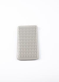 Porte téléphone en cuir - Perle