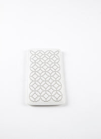 Porte téléphone en cuir - Blanc Optique
