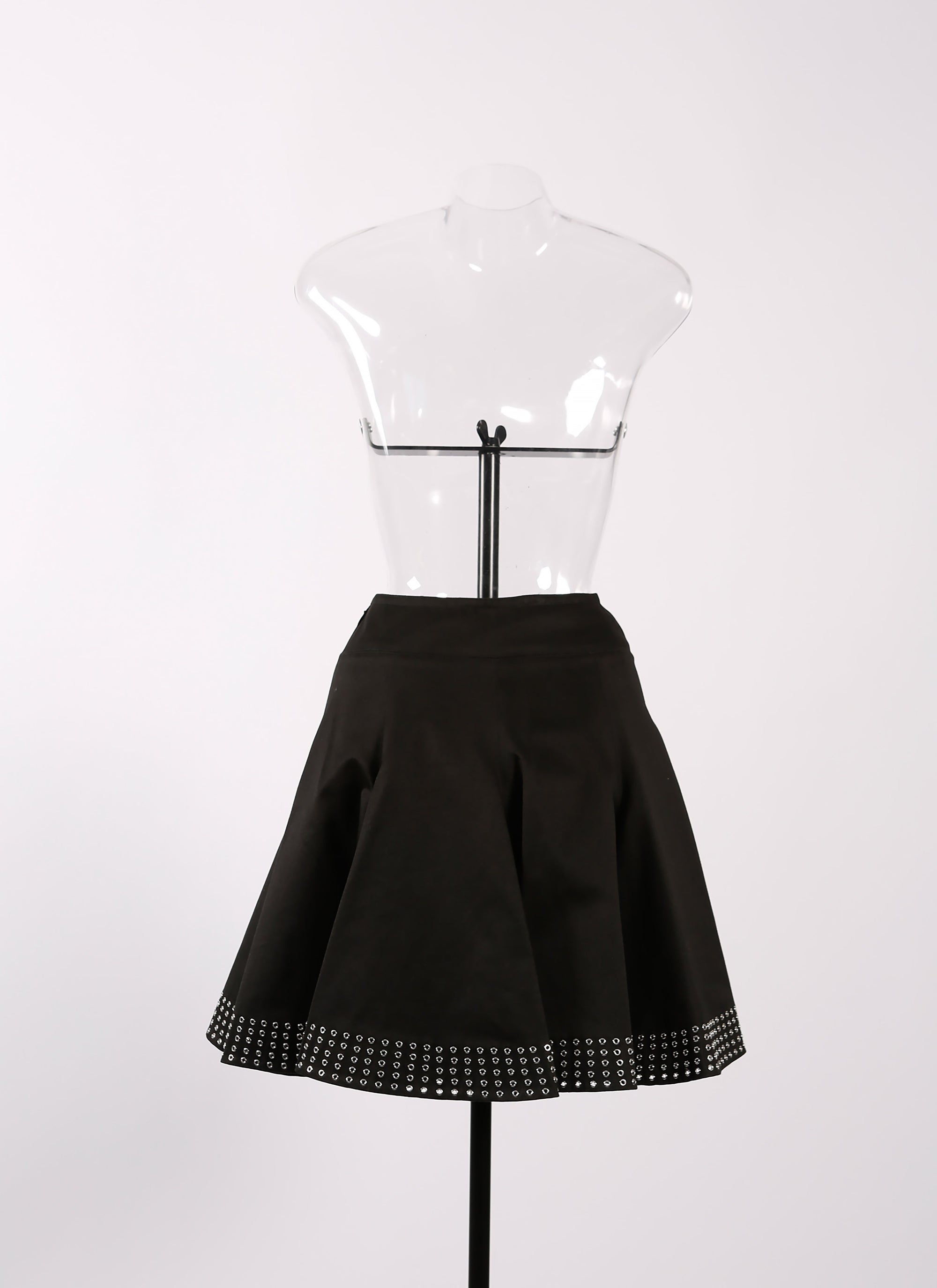 Jupe en gabardine - Noir