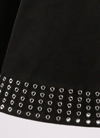 Jupe en gabardine - Noir