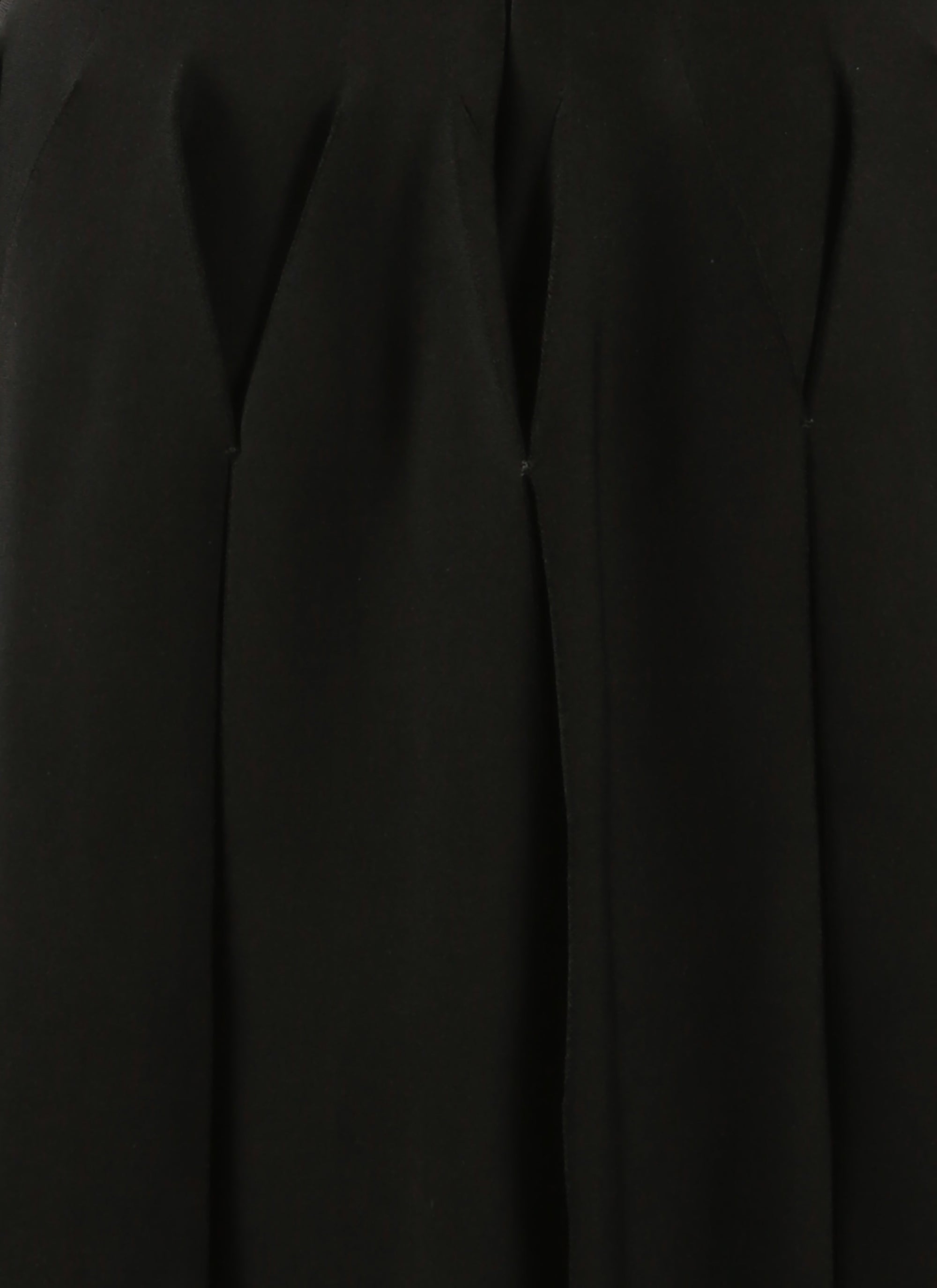 Mermaid long skirt - Black intense