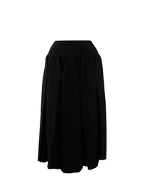 Mermaid long skirt - Black intense