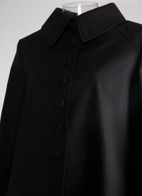 Coat - Charcoal Black