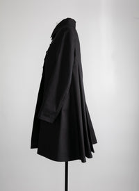 Coat - Charcoal Black