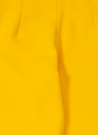 Mermaid Wide Leg Trousers - Amber