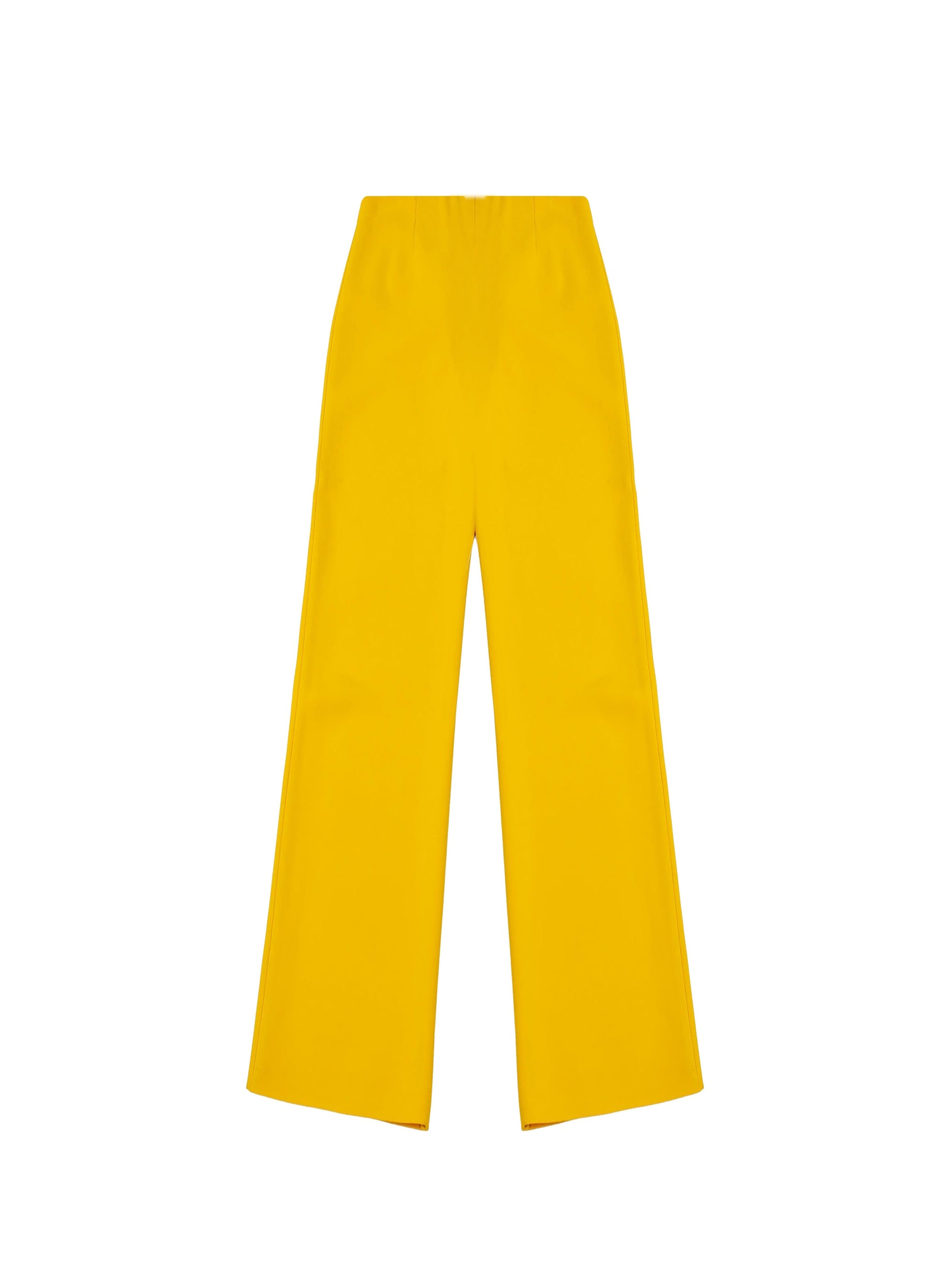 Mermaid Wide Leg Trousers - Amber