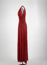 Robe sans manches Jersey - Brique