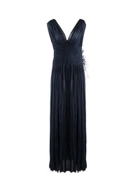 Jersey sleeveless dress - Cobalt