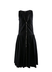 Malte Dress - Black & Navy