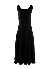 Sleeveless dress - Ebony Black