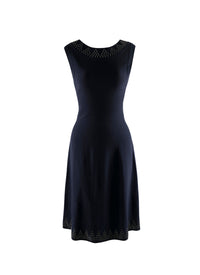 Sleeveless silver dress - Cobalt