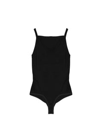 Sleeveless bodysuit - Black intense