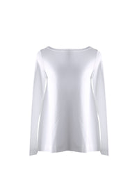 Long-sleeved jumper - Intense White