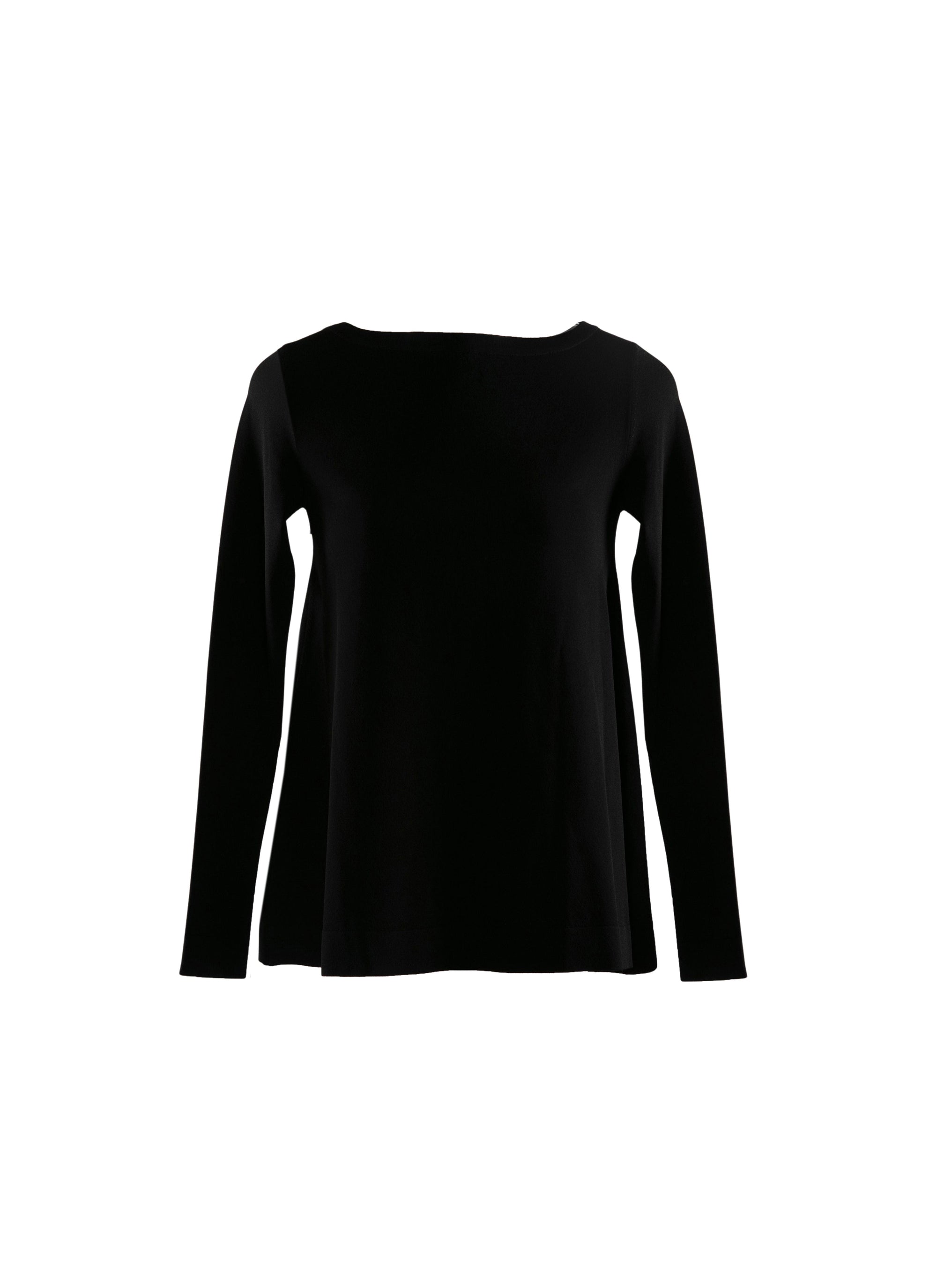Pull à manches longues - Noir intense