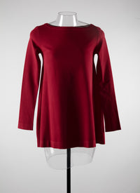 Long-sleeved jumper - Madder Red