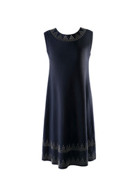 Sleeveless dress - Cobalt