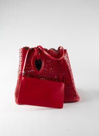 Sac Cabas - Rouge intense