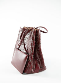 Shopping bag - Purple Red