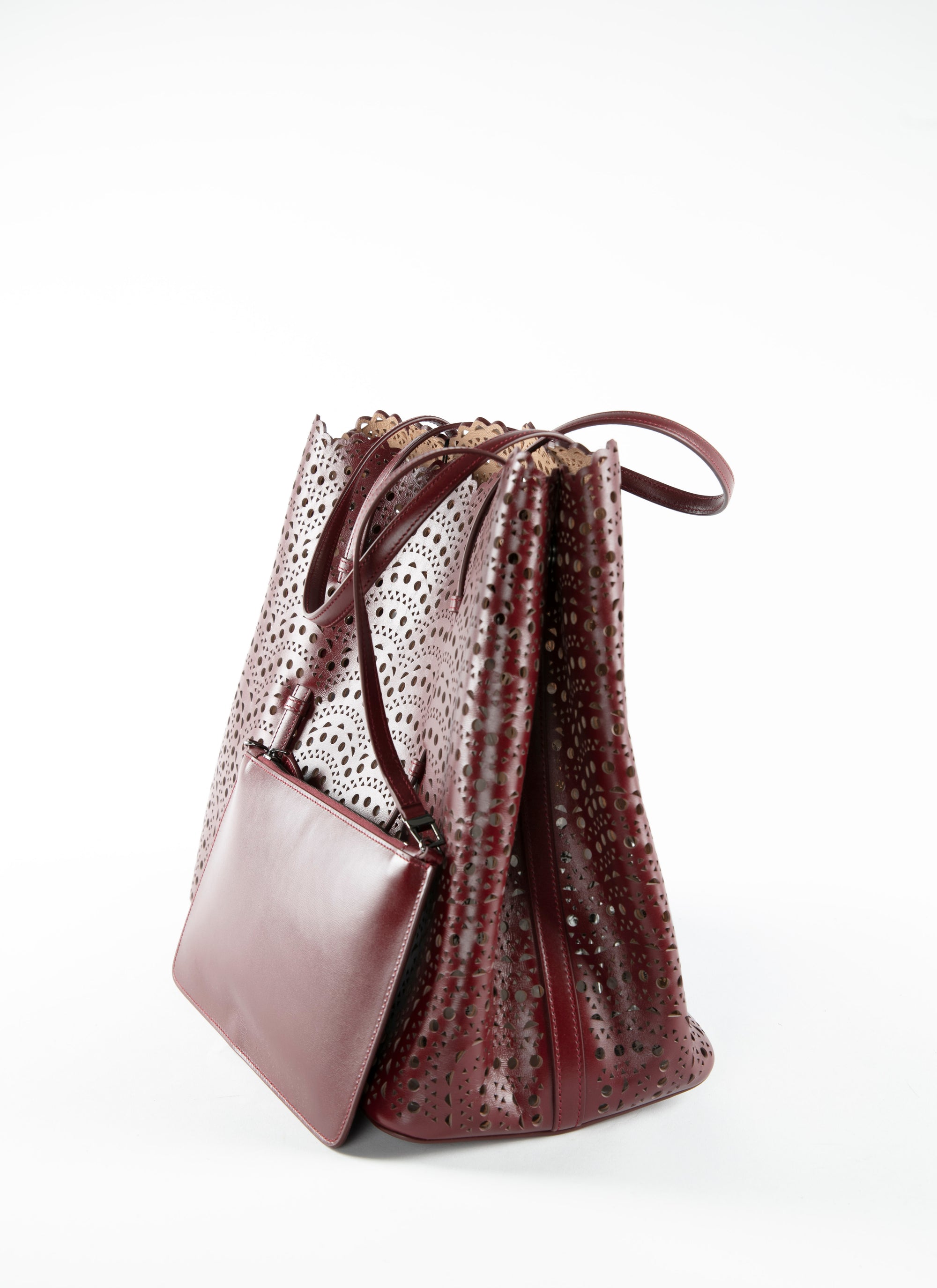 Shopping bag - Purple Red