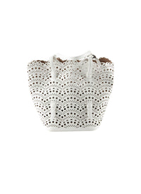 Sac Cabas trapèze - Blanc intense