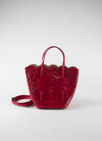 Sac Cabas trapèze - Framboise