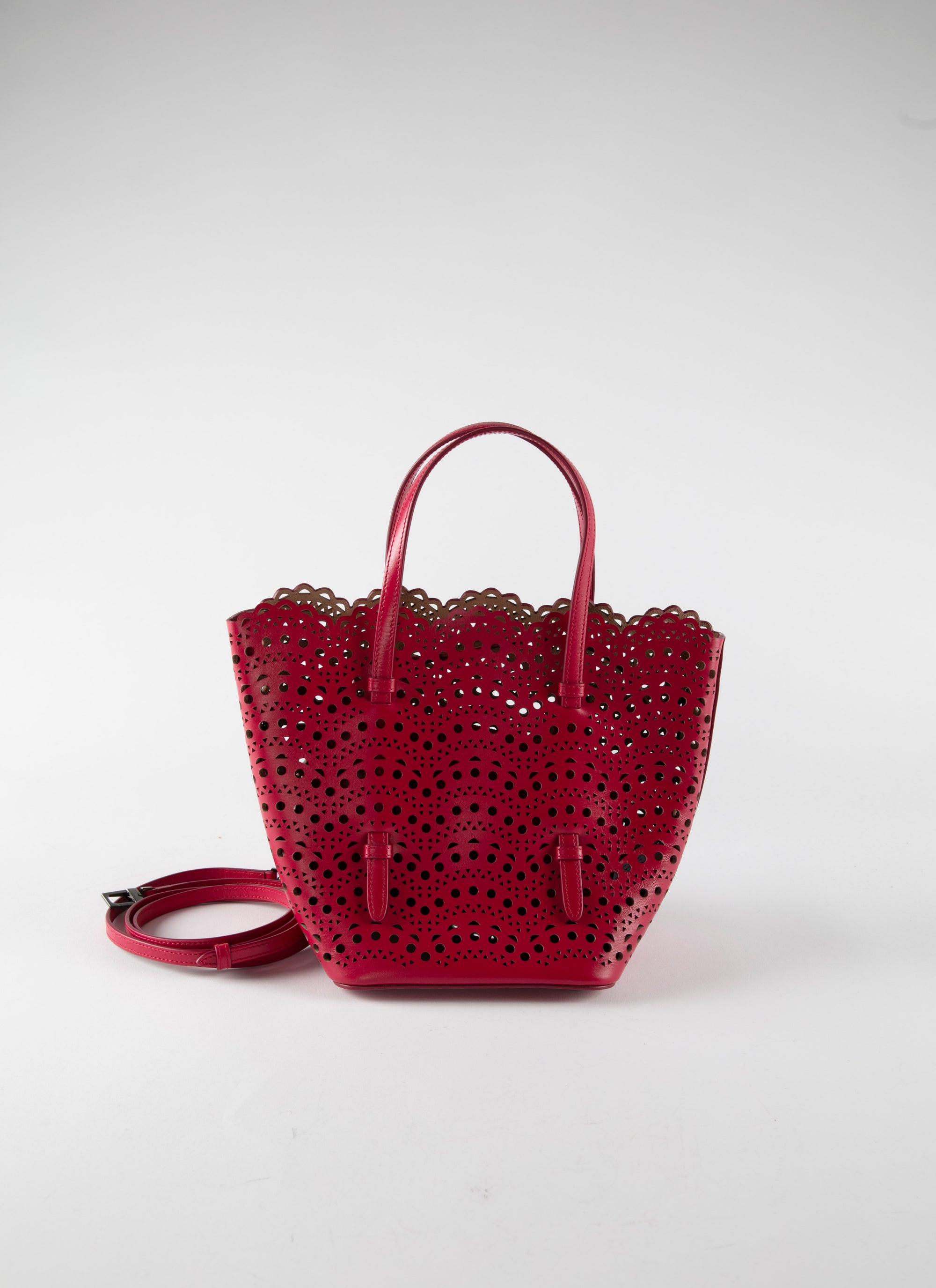 Sac Cabas trapèze - Framboise