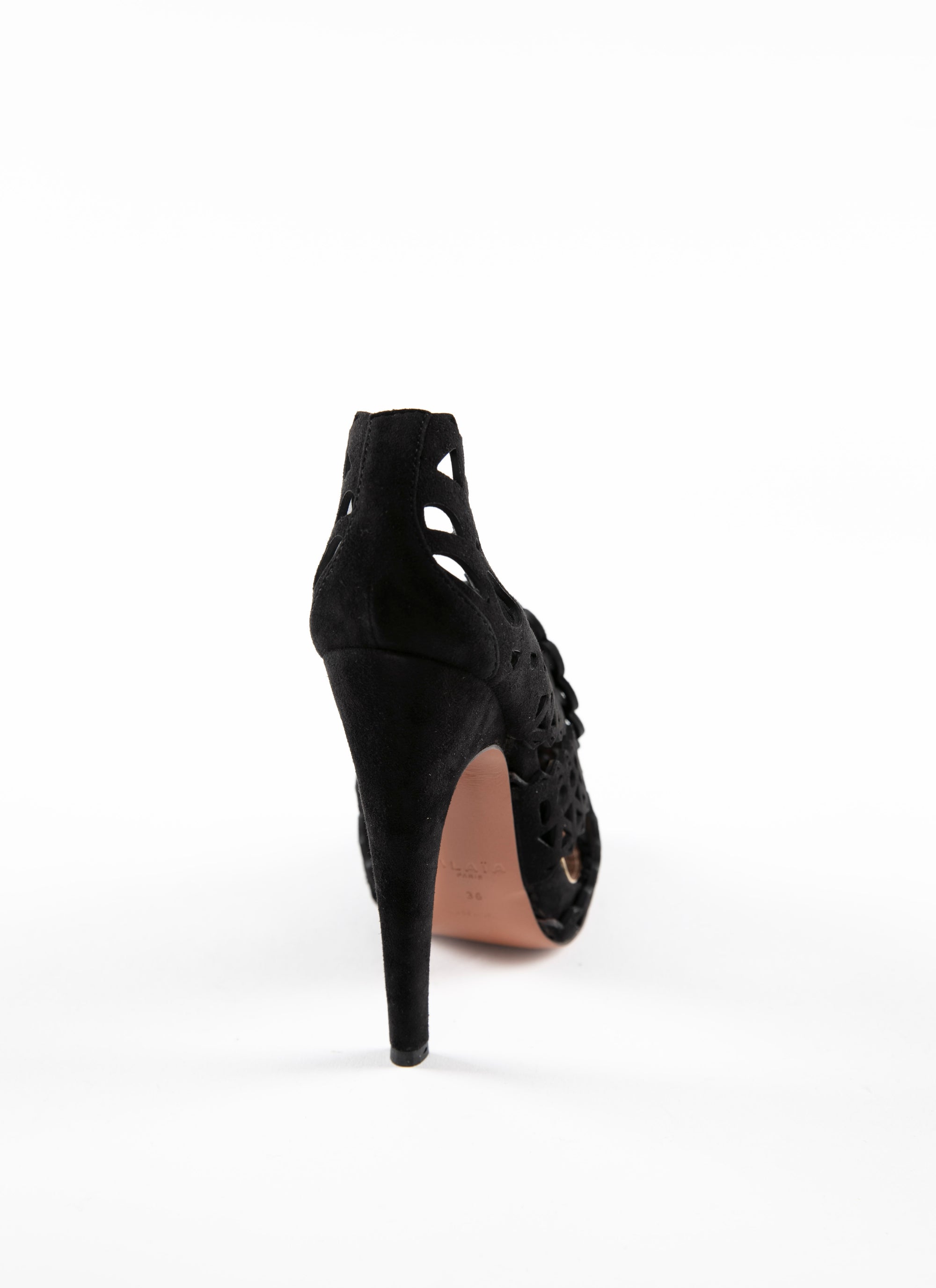 Escarpins 110 en cuir - Noir