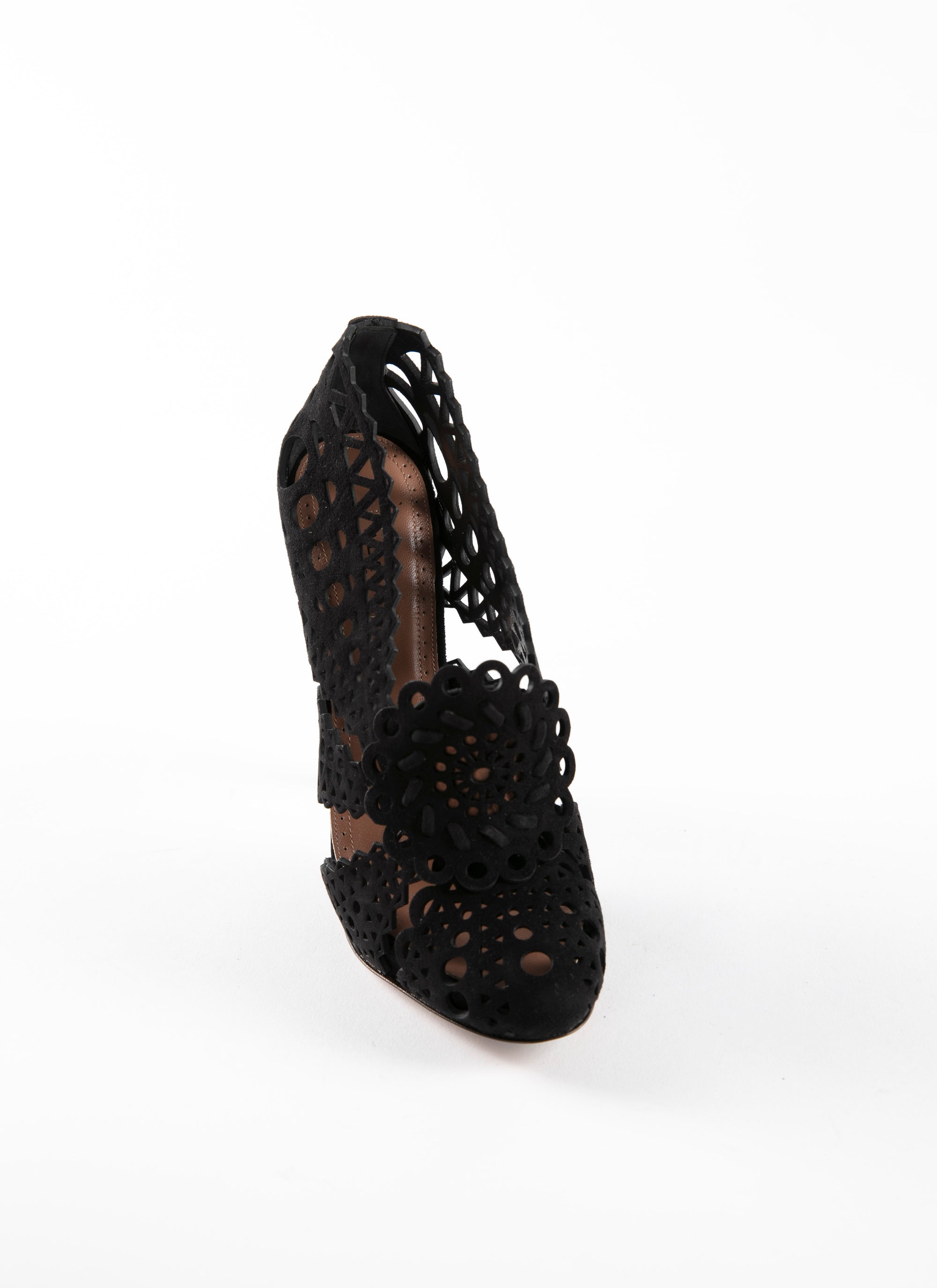 Escarpins 110 en cuir - Noir