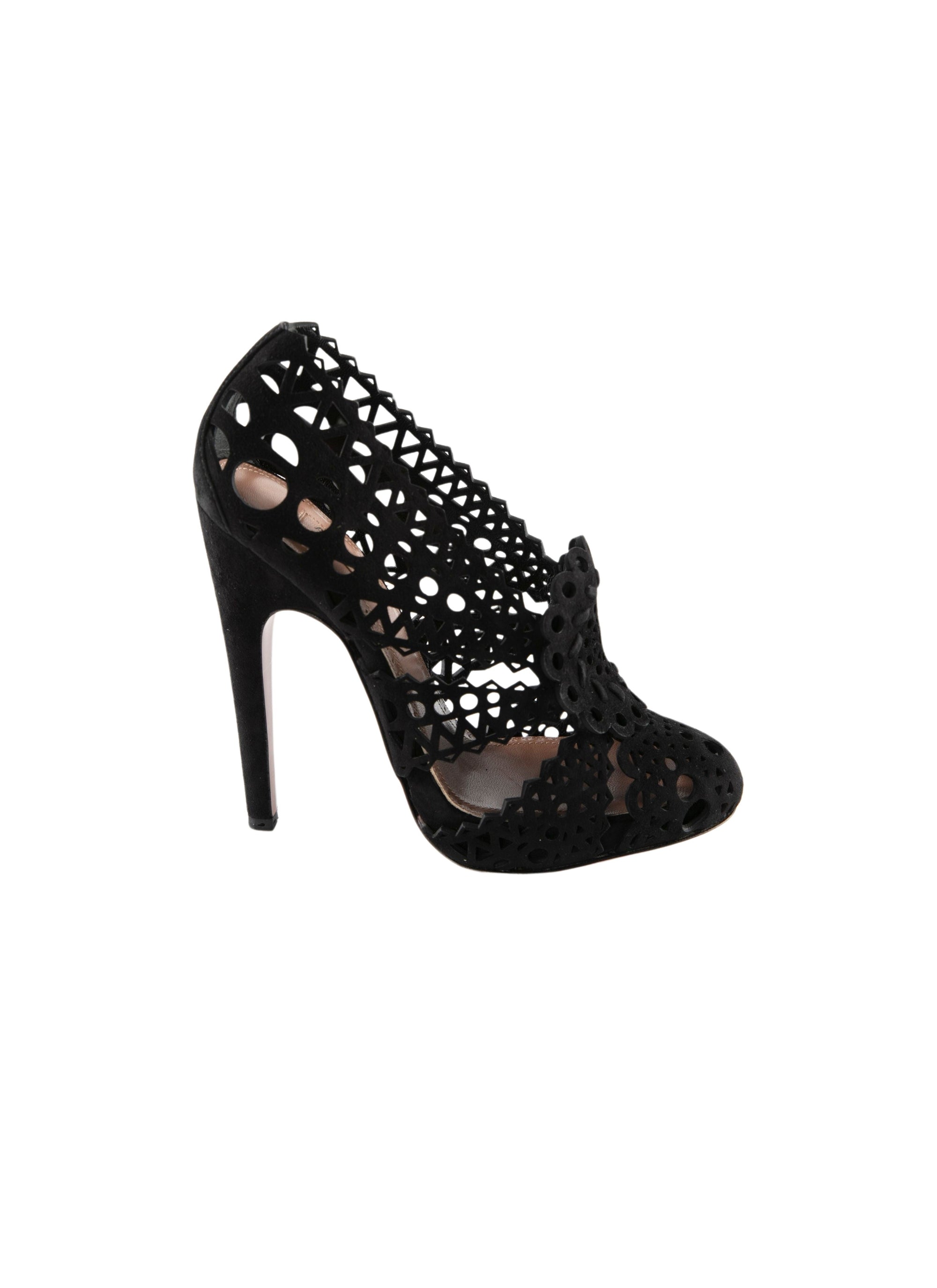 Escarpins 110 en cuir - Noir