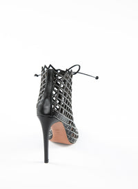 Bottines 110 en cuir détails cloutés - Noir
