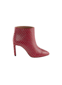 Bottines 90 œillets all over en cuir - Laque