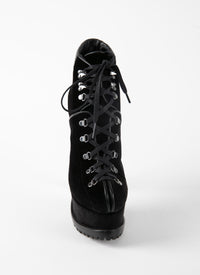 Bottines à plateforme 165 - Noir