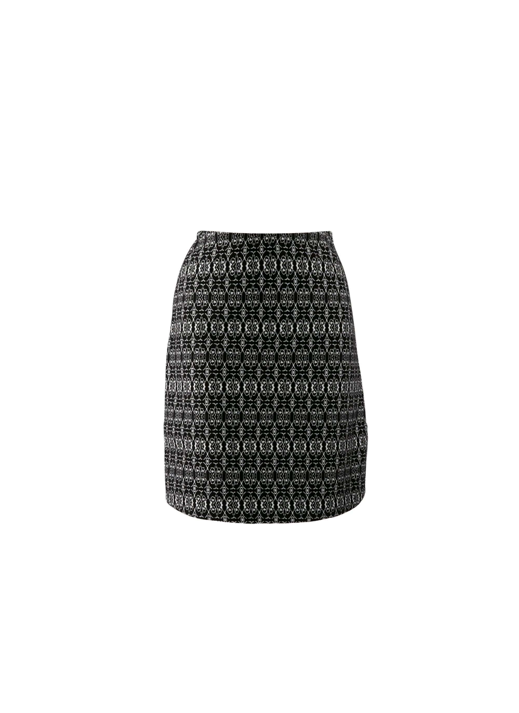Alhambra skirt - Black & White