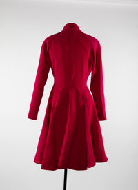 Manteau en laine - Magenta