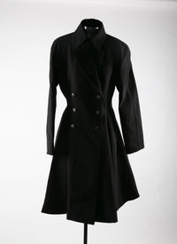 Manteau en laine - Noir