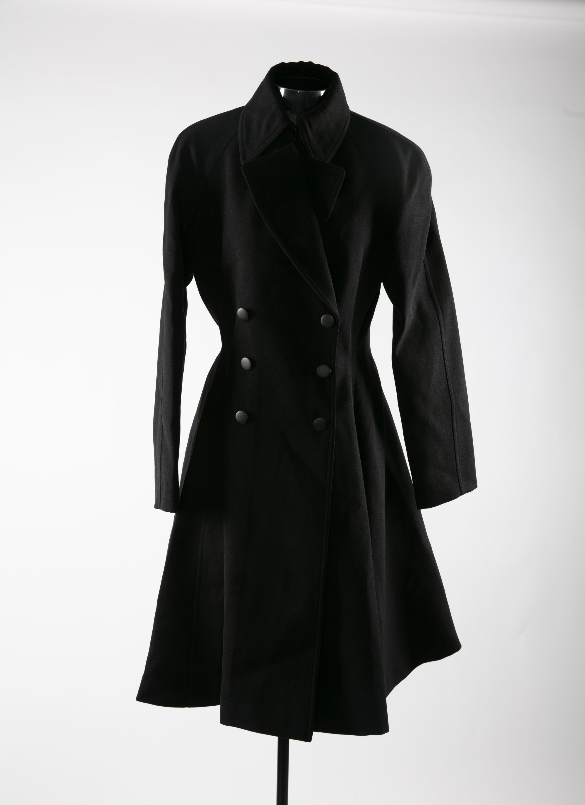 Manteau en laine - Noir