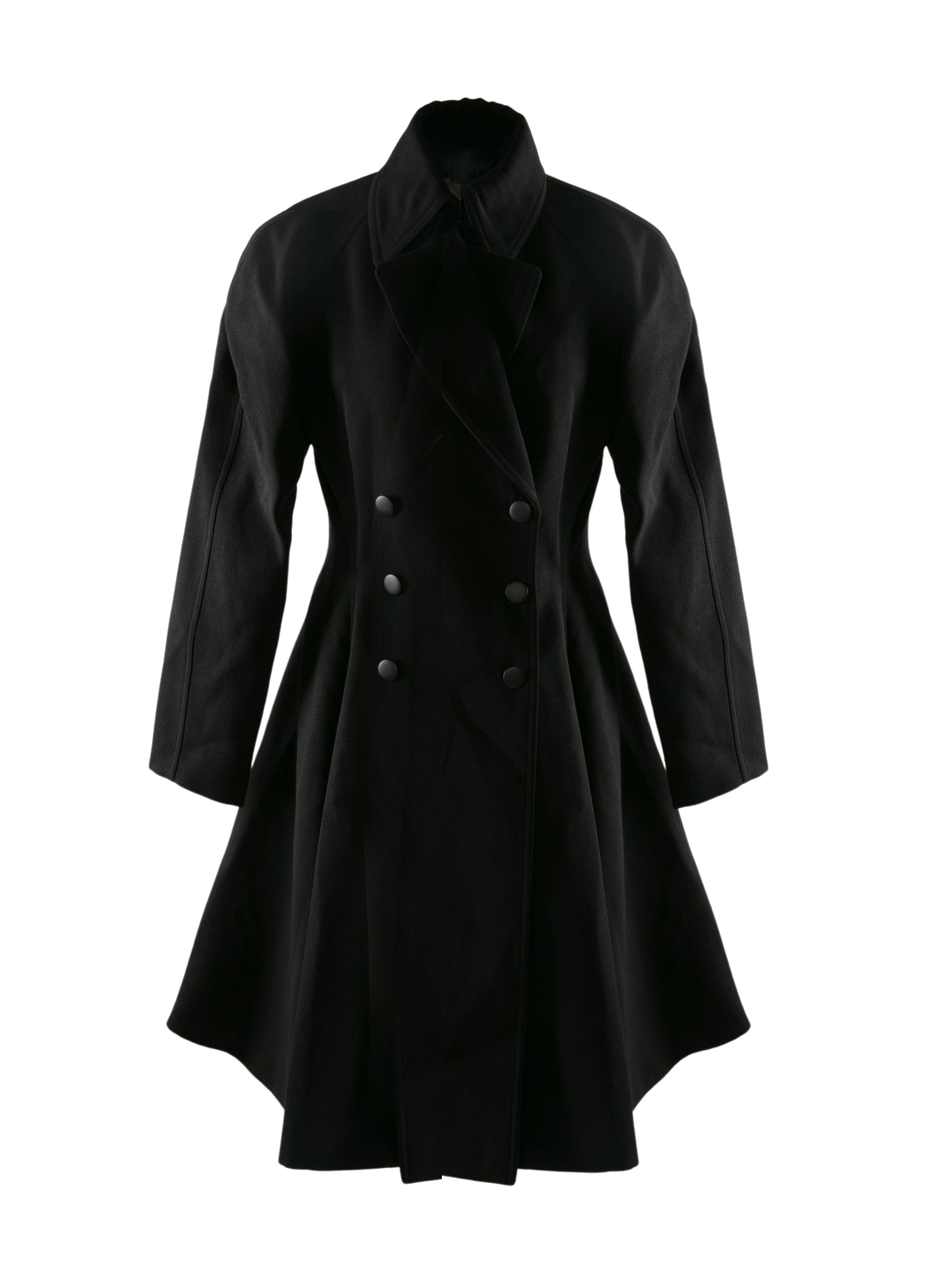 Manteau en laine - Noir