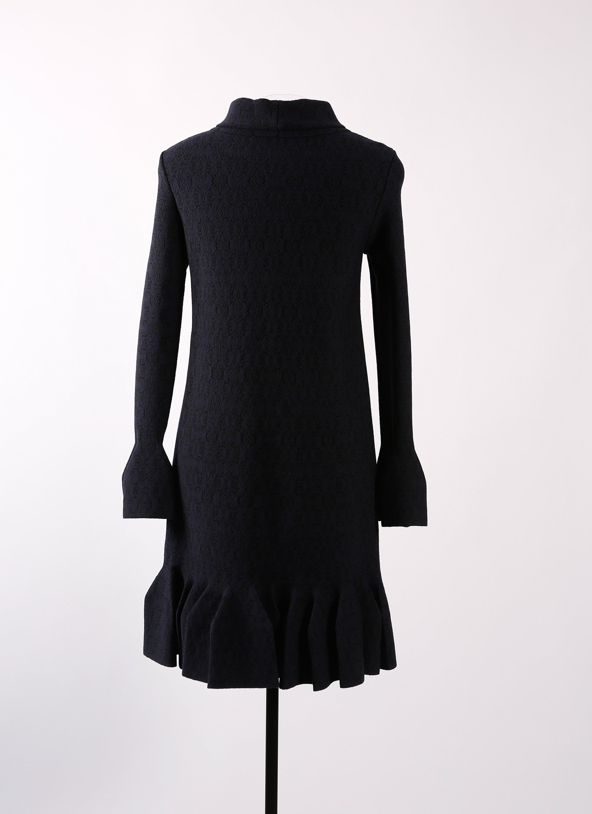 Alhambra long sleeve dress - Blue & Black