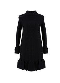 Alhambra long sleeve dress - Blue & Black