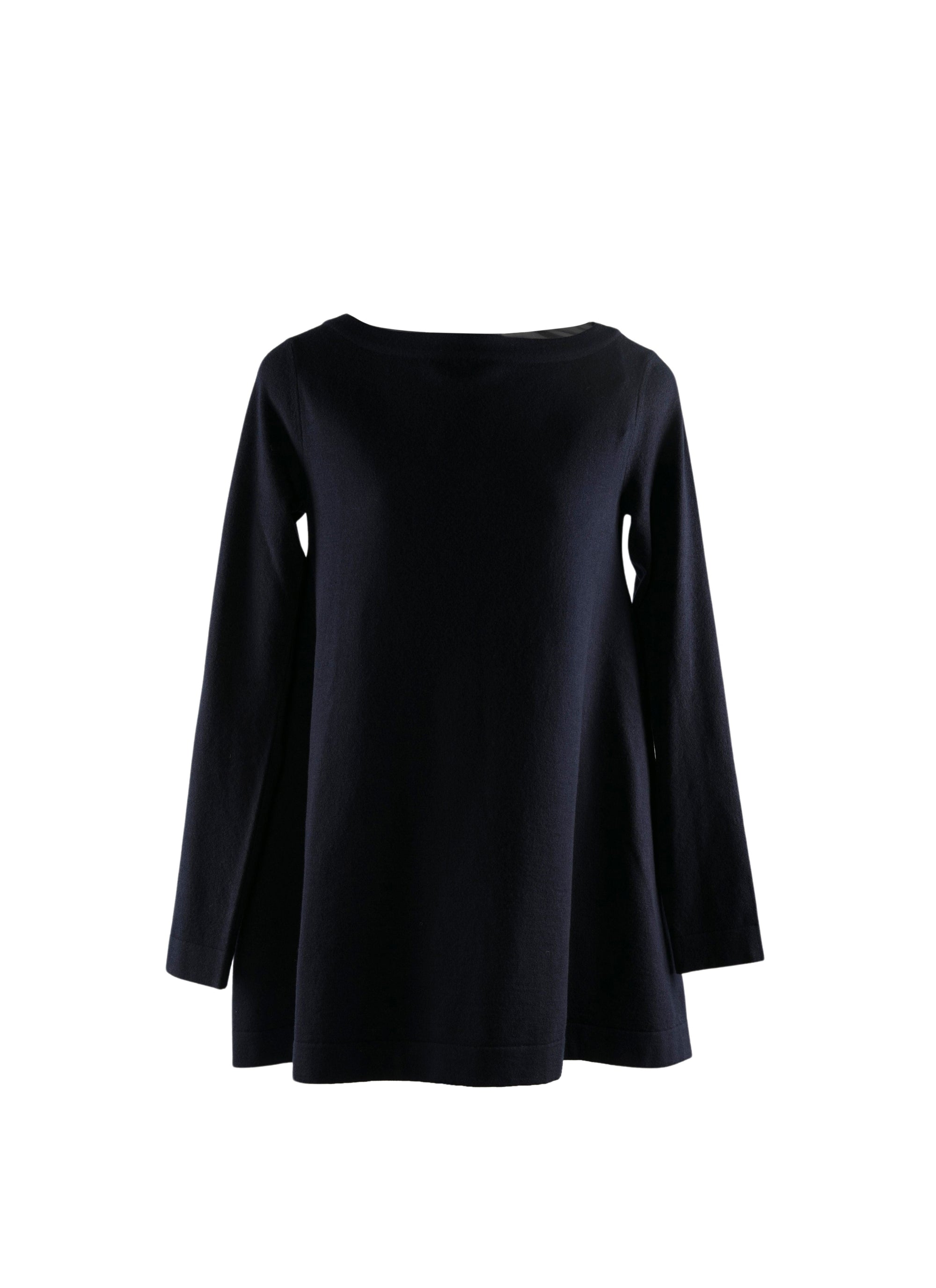 Long sleeve jumper in wool - Night