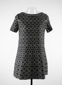 Short-sleeved tunic - Black & White