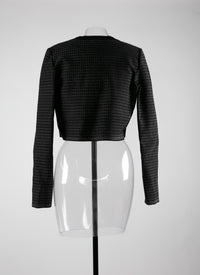 Cardigan à manches longues Regence mini - Noir