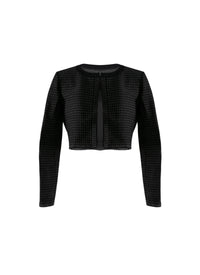 Cardigan à manches longues Regence mini - Noir