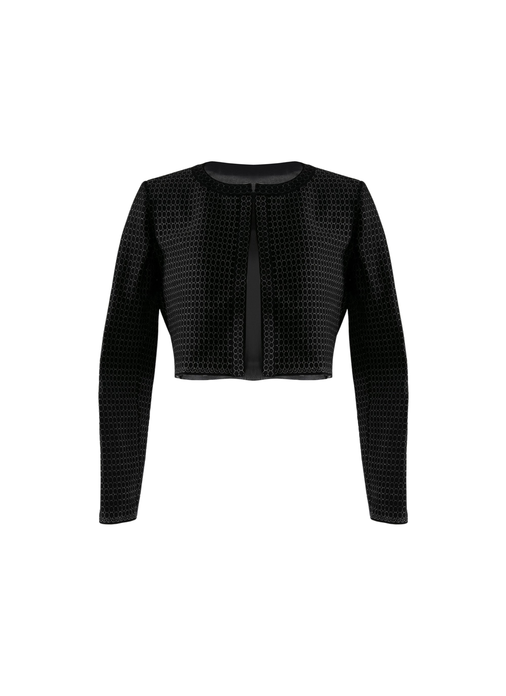 Cardigan à manches longues Regence mini - Noir