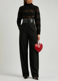 Vienna Wool Sweater - Black Alaïa